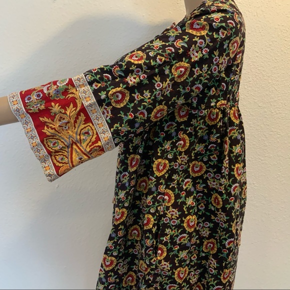 Vintage Models Coat Paisley House Dress - Picture 11 of 13